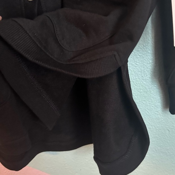 Westbound Knit V-Neck Button Front Hooded Cardigan size 1X black - Picture 9 of 9